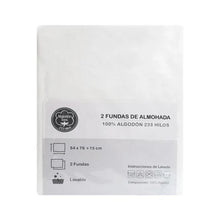 Pack de 2 Fundas de Almohadas de Algodon