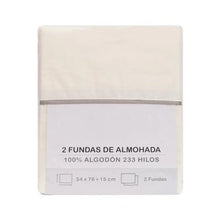 Pack de 2 Fundas de Almohadas de Algodon